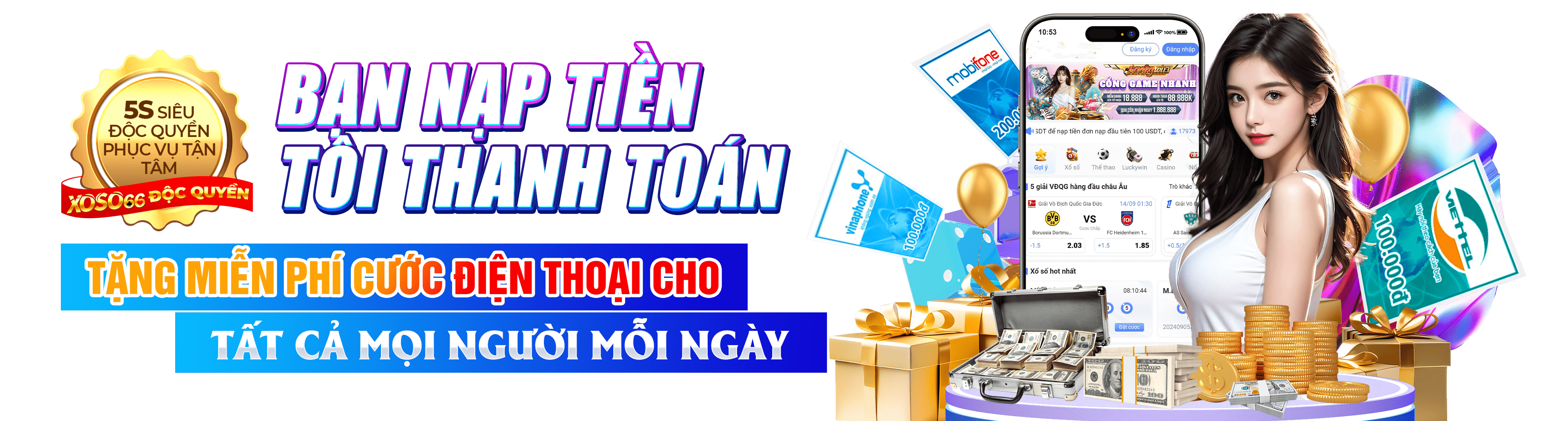 Hình ảnh quảng cáo của bet699 hiển thị nền tảng và các lợi ích